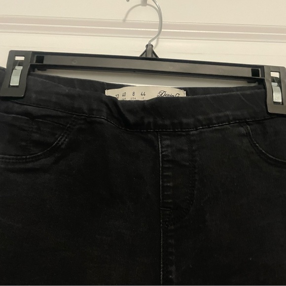 2/$25 🎉 DENIM & CO black jeggings size 12 - Picture 3 of 6